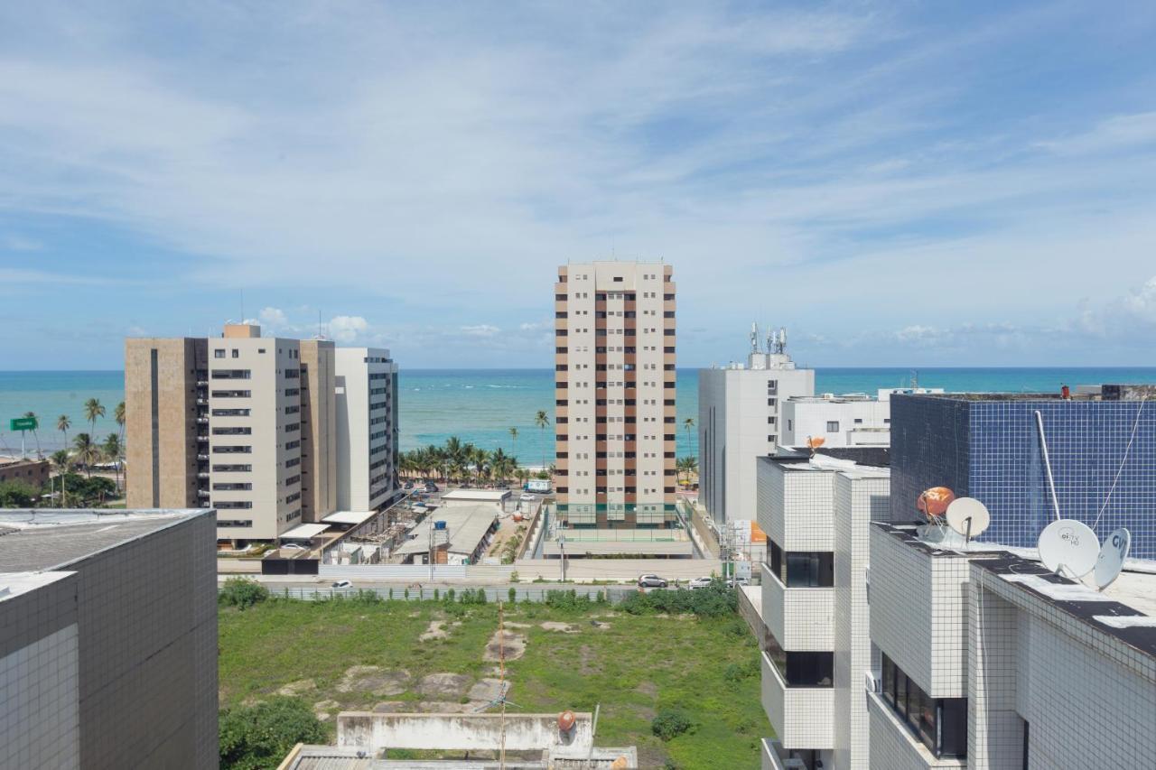 Flat Quarto E Sala C/ Vista Mar Espetacular Appartement Maceió Buitenkant foto
